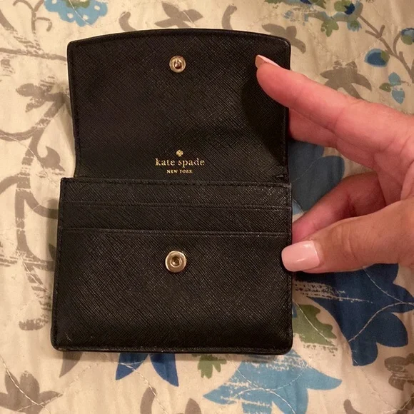 kate spade Bags Kate Spade Credit Card Wallet In Black Poshmark